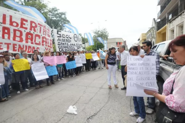 Liberaron a los tabacaleros detenidos durante una protesta en Alberdi