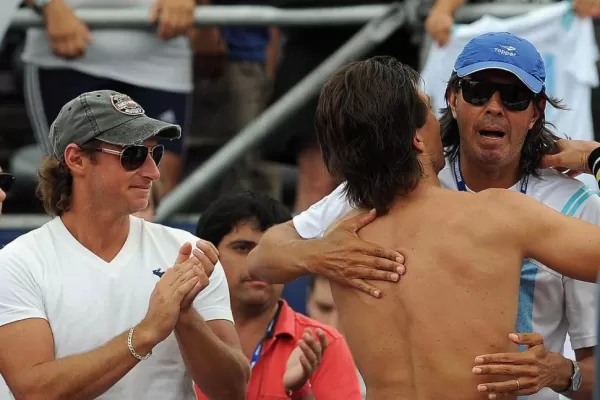 El “Rey” estuvo presente en el Polideportivo de Mar del Plata