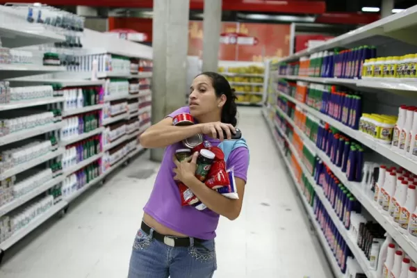 El mercado negro vende alimentos subsidiados