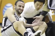 Messi saludó a Ginóbili en Facebook