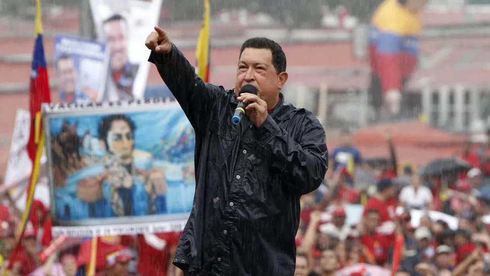 RECUERDO. Harán un homenaje a Hugo Chávez en el carnaval de Brasil. TELAM