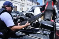 Intentan detener el tráfico de partes de motocicletas robadas