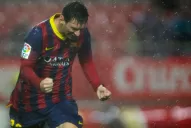 Messi convirtió un doblete en la victoria de Barcelona ante Sevilla