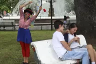 Los Cupidos contagiaron alegría en el Día de San Valentín