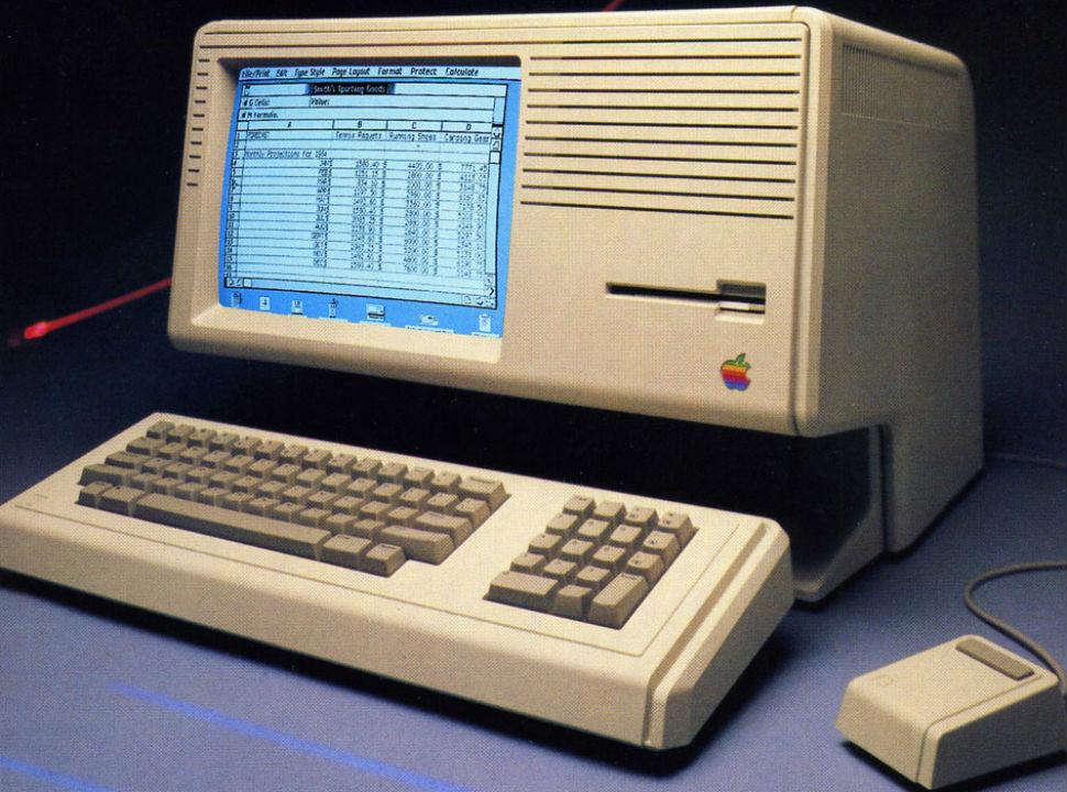 MOUSE Y MÁQUINA. La computadora Lisa fue un fracaso comercial, en 1983. IMAGEN DE ADICBAG.COM