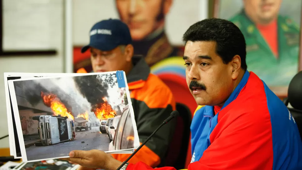 FIRME. Maduro aseguró que no acepta amenazas de nadie en este mundo.  REUTERS