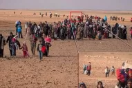 El niño que cruzó el desierto escapando de la guerra no estaba solo