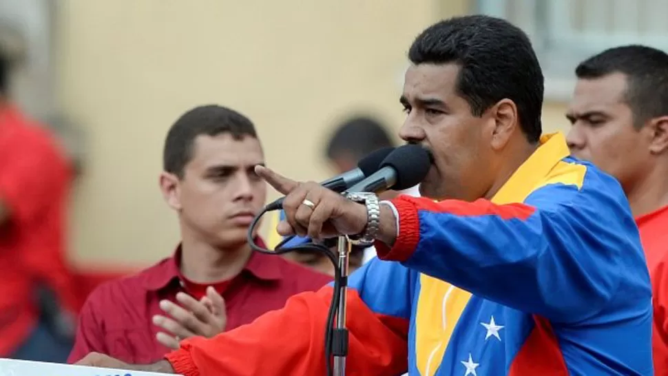 TENSIÓN. Maduro acusó a CNN de practicar un periodismo de guerra. FOTO TOMADA DE RPP.COM.PE