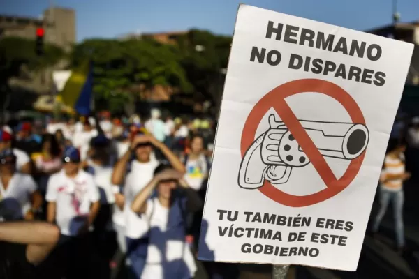 La oposición marchará contra la violencia