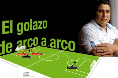 “Jamás me imaginé que convertiría un gol así”, reconoce “Bebote” Molina