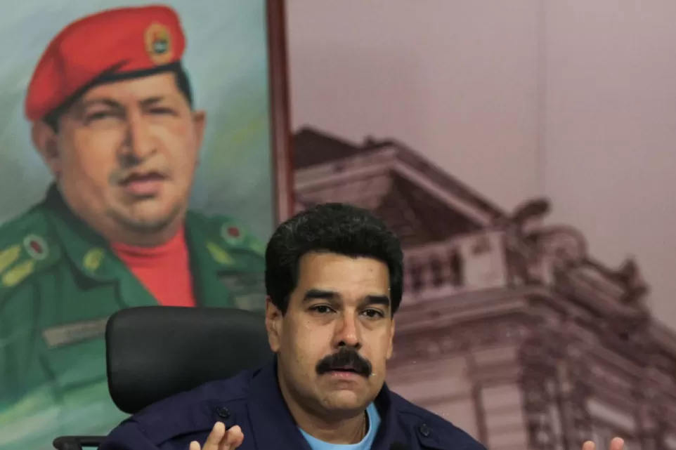 OPINION. Maduro habló de las protestas en Venezuela. TELAM