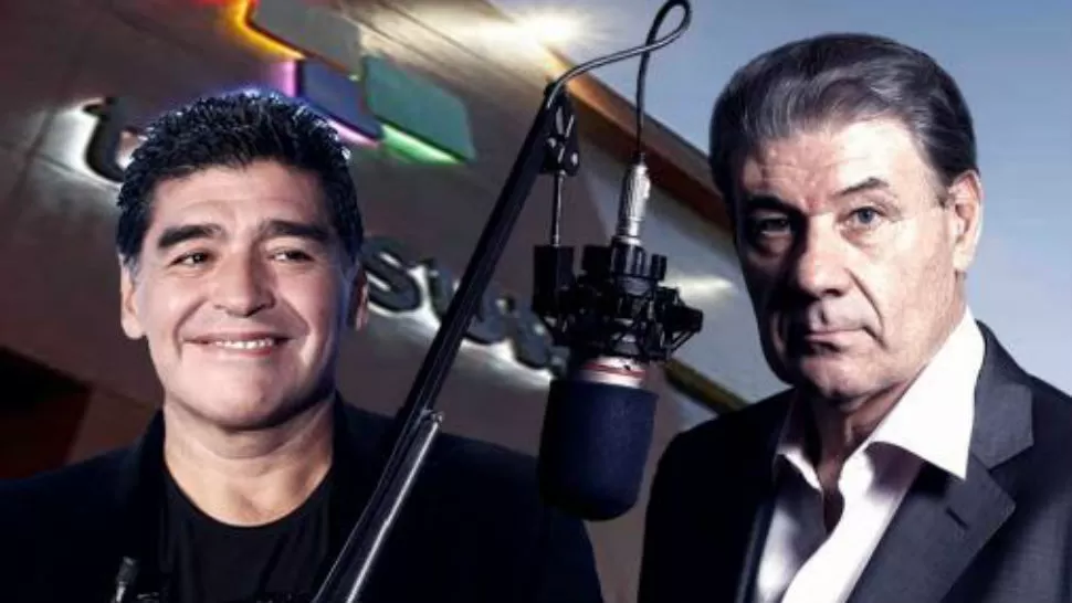 JUNTOS. Maradona y Morales, para Venezuela. TÉLAM