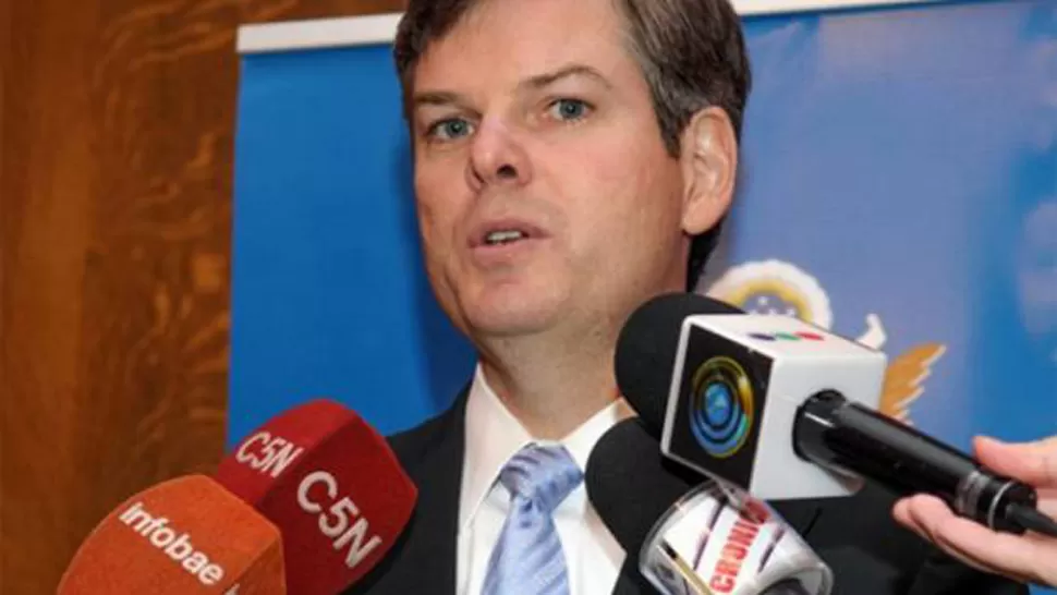 VOCERO. Kevin Sullivan, encargado de Negocios de la Embajada de Estados Unidos en la Argentina. FOTO TOMADA DE CRONISTA.COM