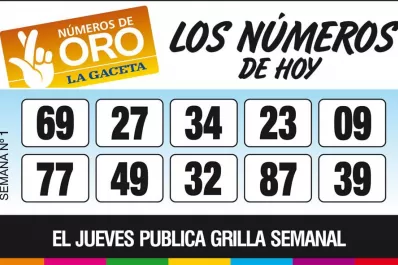 Los Números de Oro de LA GACETA