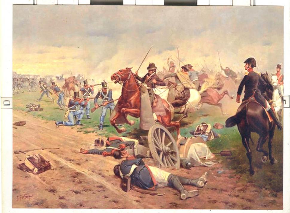 El cuadro de la batalla de