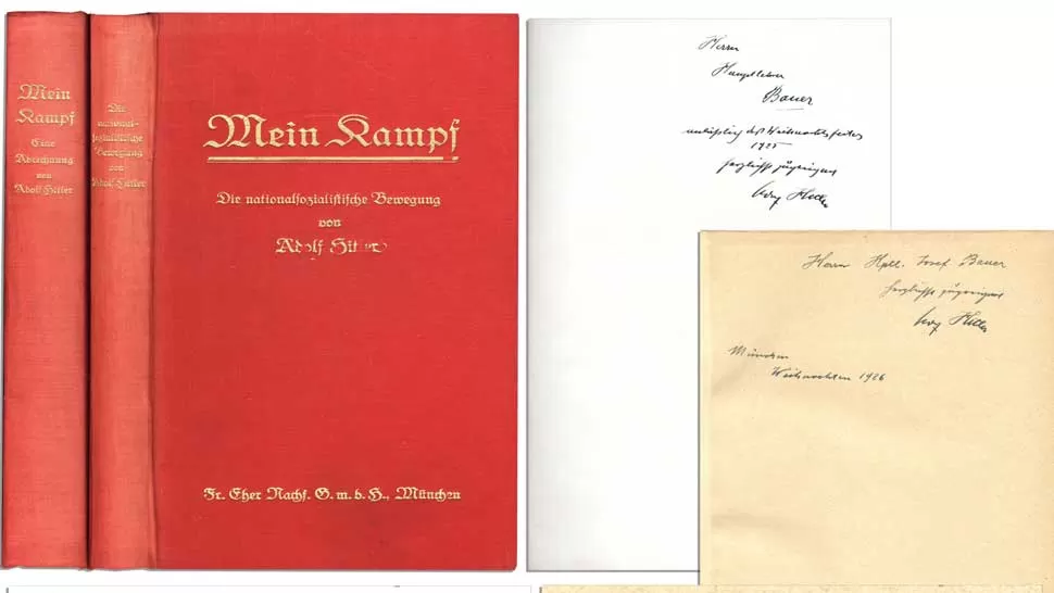 PARA EL ARBOLITO. Se cree que Hitler regaló los dos ejemplares a Josef Bauer en las Navidades de 1925 y 1926. FOTO TOMADA DE NATEDSANDERS.COM