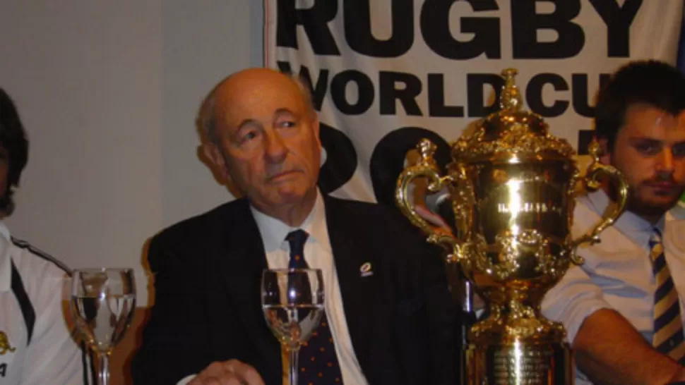 GRAN APORTE. Carlos Tozzi presidió 10 años la UAR y también se desempeñó como miembro del Comité Ejecutivo de la IRB. Actualmente presidía la Pan American Rugby Association (PARA).