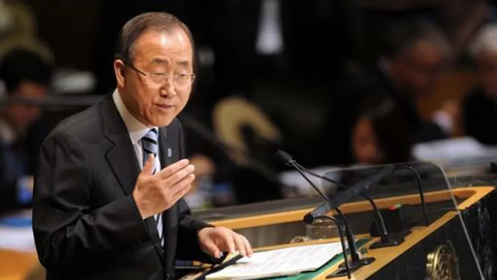 ESPERANZADO. Ban Ki Moon cree que los diálogos ocurridos en los últimos días podrían mejorar la situación. TELAM