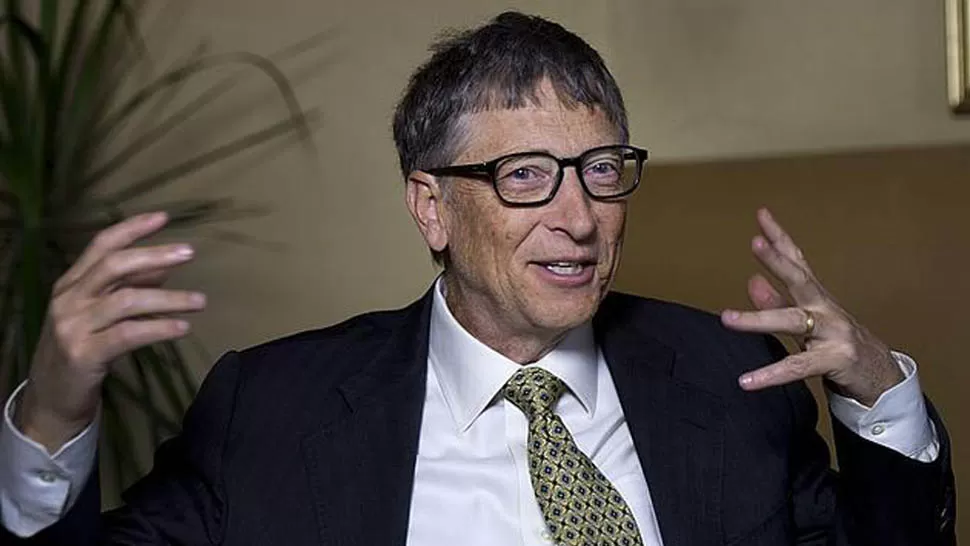ACAUDALADO. Según Forbes, Bill Gates sumó U$S 9.000 millones a sus arcas en el último año. FOTO TOMADA DE ABC.ES