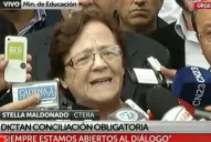 Los gremios docentes rechazan la conciliación obligatoria por improcedente