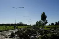 Un monumento a la basura se erige en “Campo Norte”