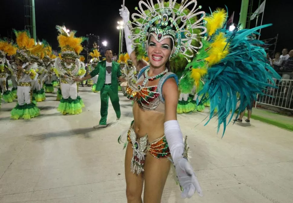 FIESTA. Más de 1,6 millón de argentinos disfrutaron del Carnaval. telam 
