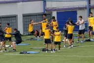 El plantel de Boca, ¿a las piñas en el vestuario?