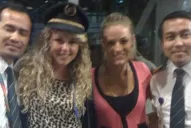 El copiloto del vuelo de Malaysia Airlines estuvo con mujeres en la cabina