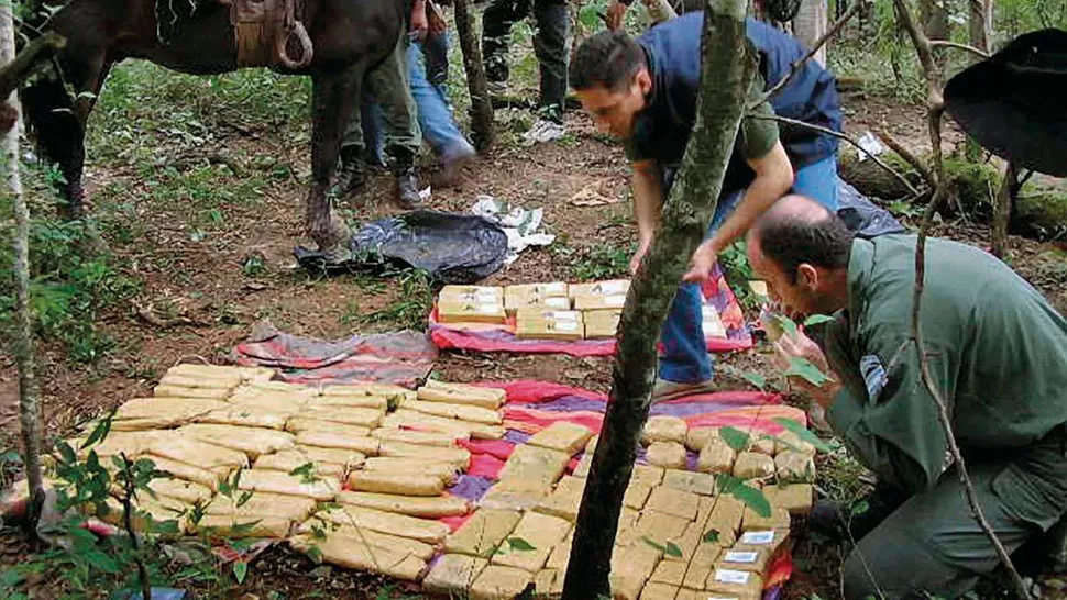 PECES GORDOS. Más allá de algunas detenciones menores, a los narcos más importantes no los agarran nunca, según Olmedo. FOTO ARCHIVO