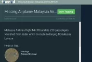 Se puede colaborar con la búsqueda del Malaysia Airlines 370 a través de internet
