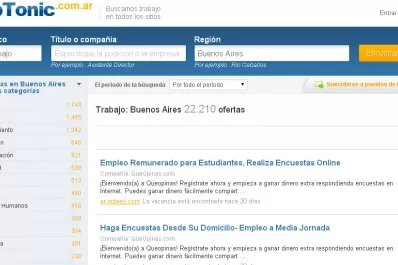 <i>El mercado laboral en Buenos Aires</i>