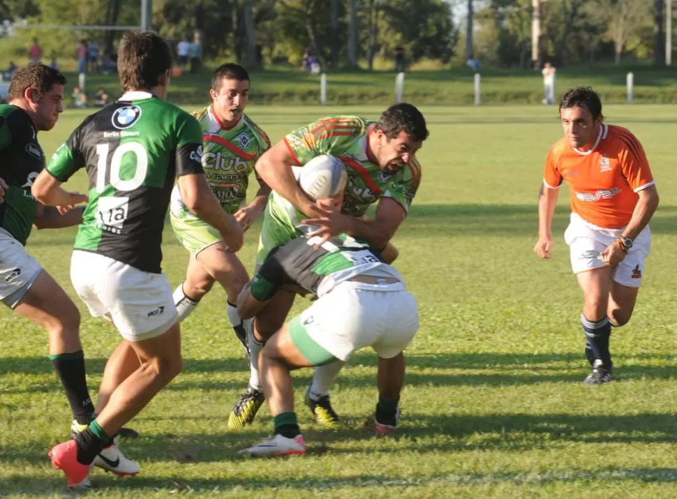 POTENCIAS. Altobelli (aquí en Huirapuca-Tucumán Rugby), debutará en el duelo entre GER y CUBA, campeón de la URBA.  