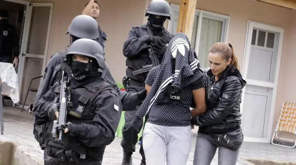 EN SAN LUIS. “La Yaqui” no se resistió a su detención, informó la Policía. fotoreporter