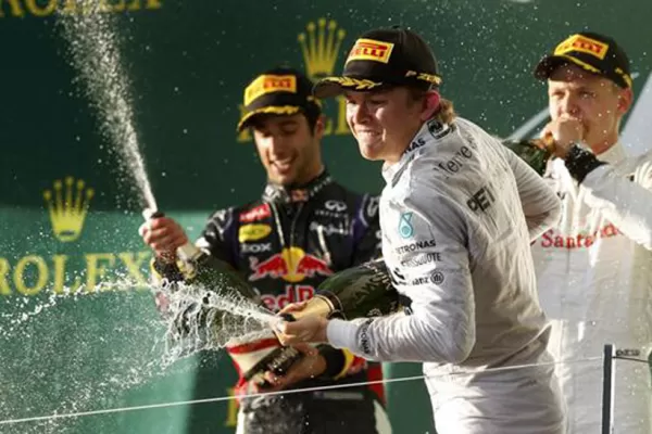 Nico Rosberg comenzó la temporada ganando en Australia
