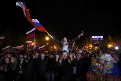 El 95,5% del pueblo crimeo quiere ser ruso