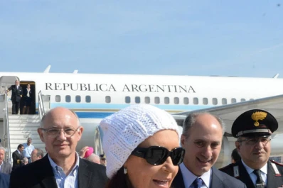 Cristina, a solas con Franciso para charlar a agenda abierta