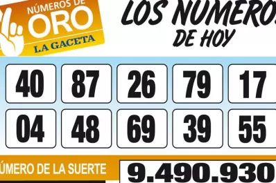 Los Números de Oro de LA GACETA