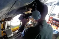 Se busca al avión como a una aguja en un pajar