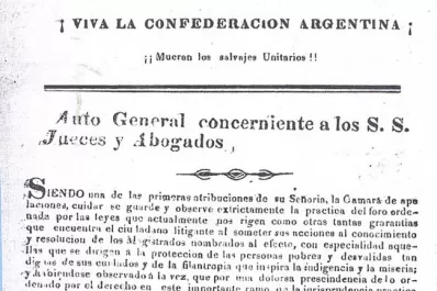 Para los jueces, en 1842