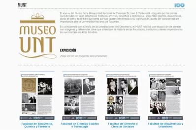 Una exposición reúne la historia de las facultades de la UNT