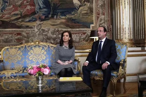 Hollande dijo que apoyará a Argentina en la negociación con el Club de París