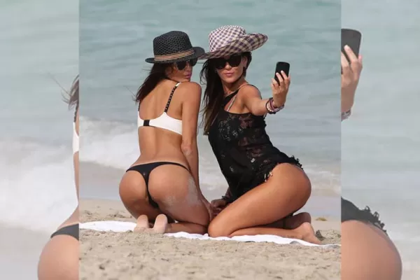 Karina Jelinek y Paz Cornú causaron sensación en Miami
