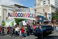 Gremios docentes convocan a un paro para mañana