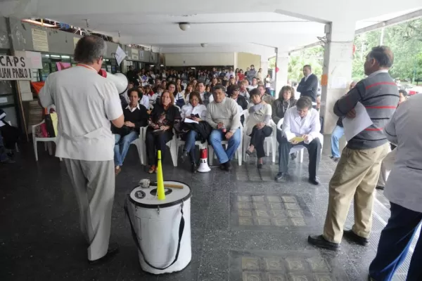 La sanidad evalúa ir al paro la próxima semana