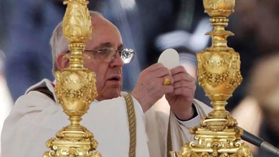 PRESENTE. El Papa ordenará la distribución de la harina. FOTO MEDIAMZA. 