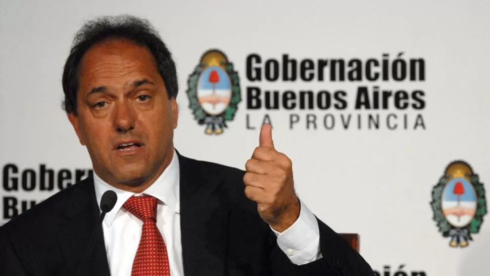 PREOCUPADO. Scioli alertó sobre al avance de la delincuencia. FOTO ALSURINFORMA. 