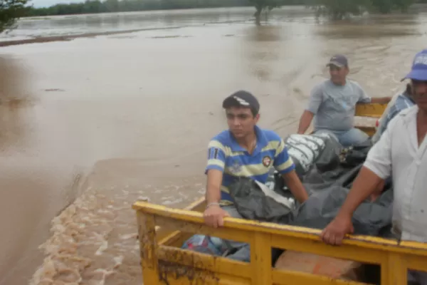 Un temporal dejó aisladas a cerca de 100 familias del sur tucumano