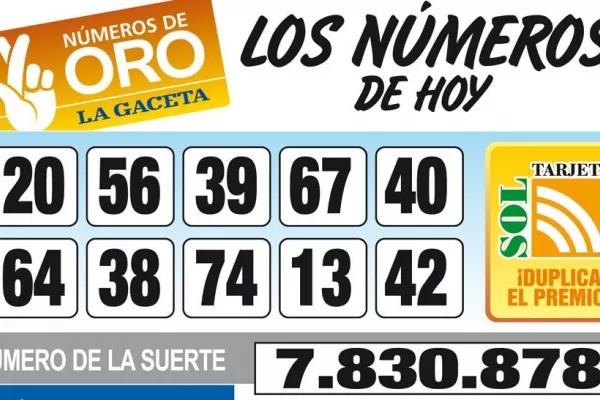 Los Números de Oro de LA GACETA