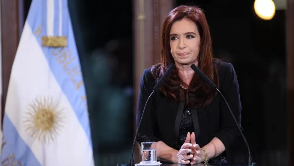 PREOCUPADA. La Presidenta Cristina Fernández. FOTO TOMADA DE LANACION.COM.AR