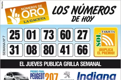 Los Números de Oro de LA GACETA